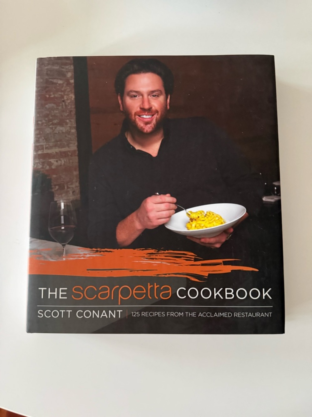 The Scarpetta Cookbook Scott Conant Signed and Inscribed